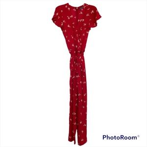 Vince Camino Floral Jumpsuit